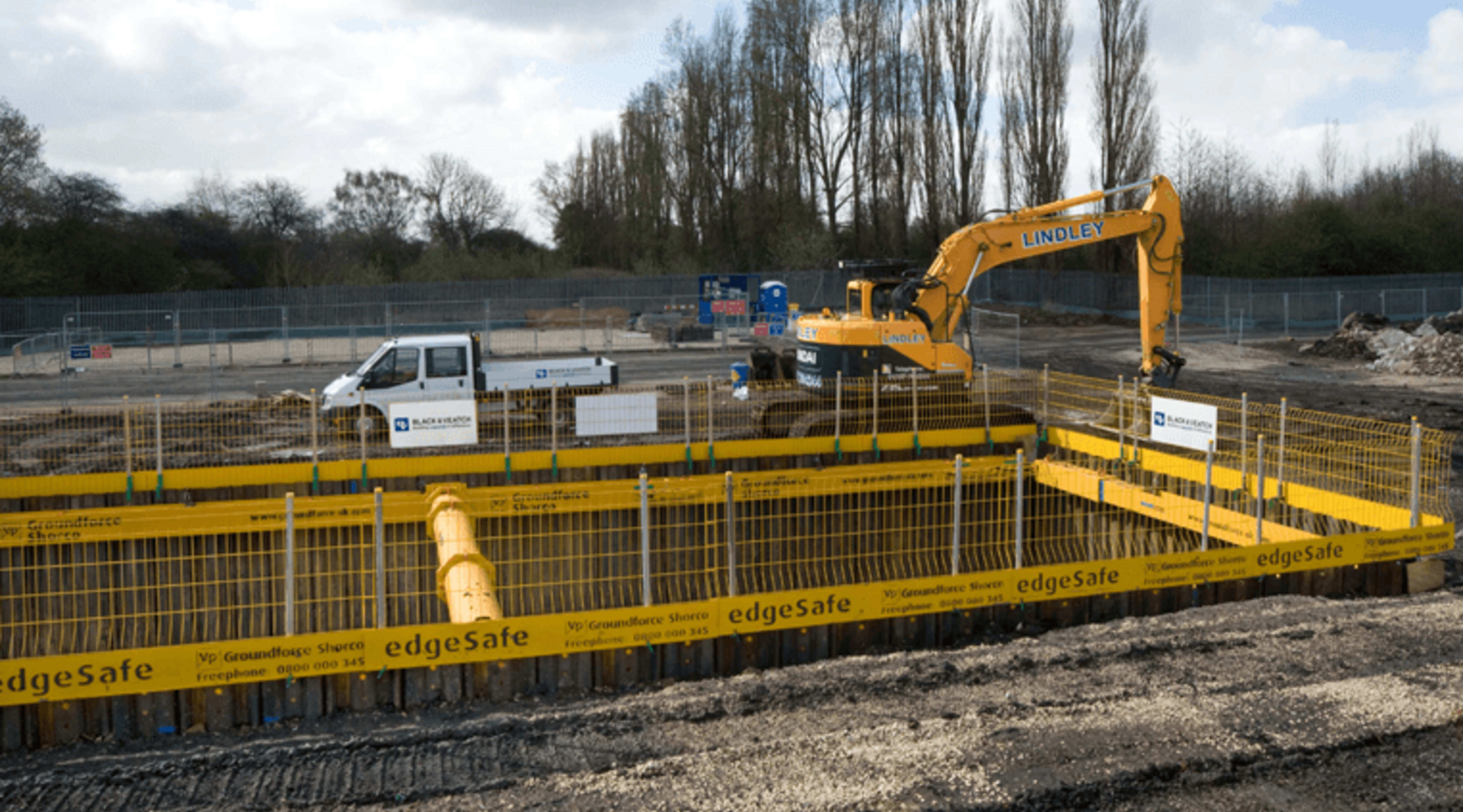 EdgeSafe Excavation Edge Protection Groundforce Shorco